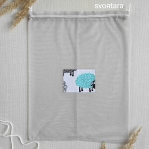 Торбинка сітка Sheep сірий 30Х40