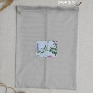 Торбинка сітка Fiori сірий 25Х35
