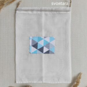 Торбинка сітка Mosaic молочний 20х30