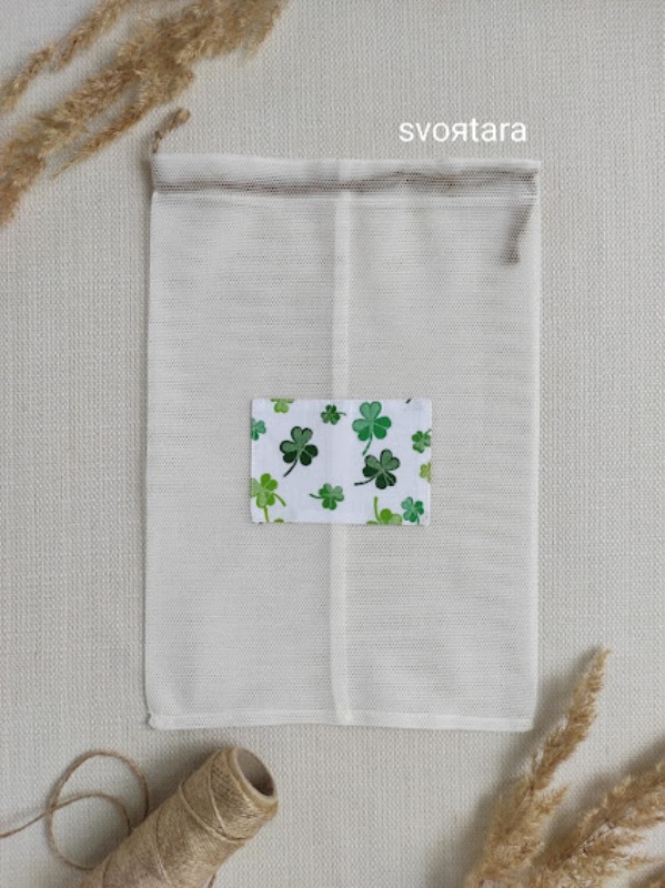 Торбинка сітка Clover молочний 20х30