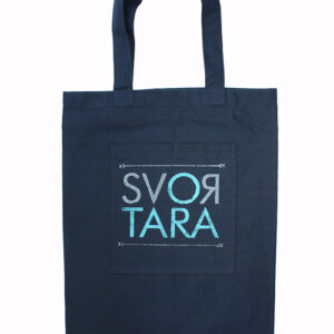 Шопер SVOЯTARA blue для покупок 33х43 бавовна