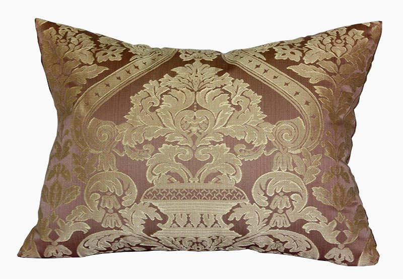 Подушка декоративна з наповненням Damask бежевий - 30х50