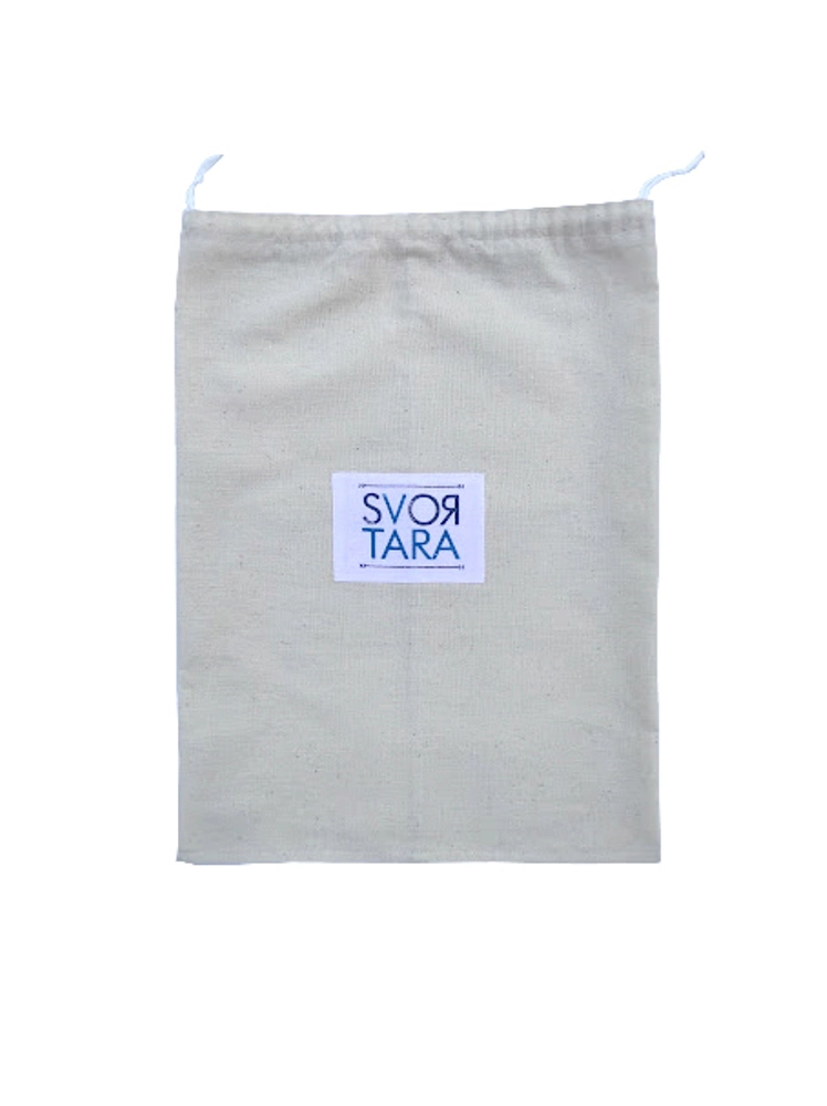 Торбинка з бавовни SVOЯTARA бежевий 30х40