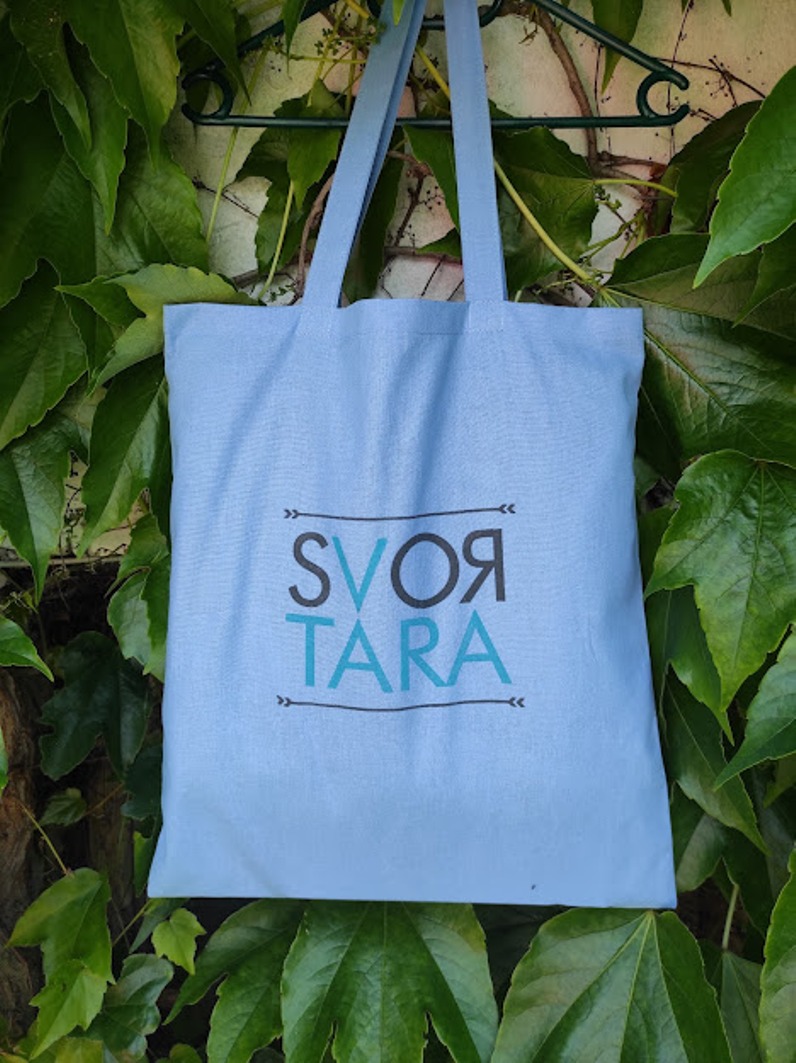 Шопер SVOЯTARA 34х42 бавовна