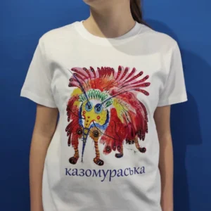 Футболка біла дитяча Казомураська