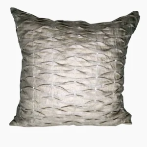Подушка декоративна з наповненням Linen сірий 40х40