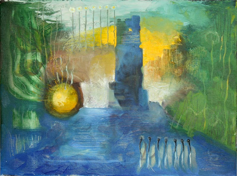 Картина Композиція 2019 40х30