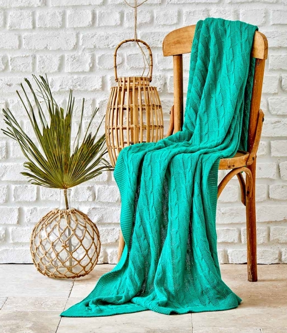 Плед в'язаний Karaca Home - Sofa 130 * 170 - Зображення 2