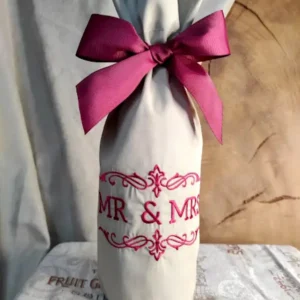 Торбинка для вина Mr&Mrs 15Х30